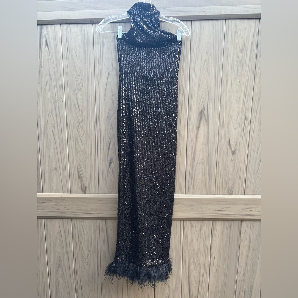 NBD Janya Maxi Dress in Black - Picture 3 of 10